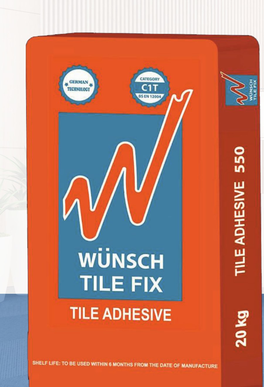 غراء السيراميك WÜNSCH TILE FIX عبوة 20 كجم
